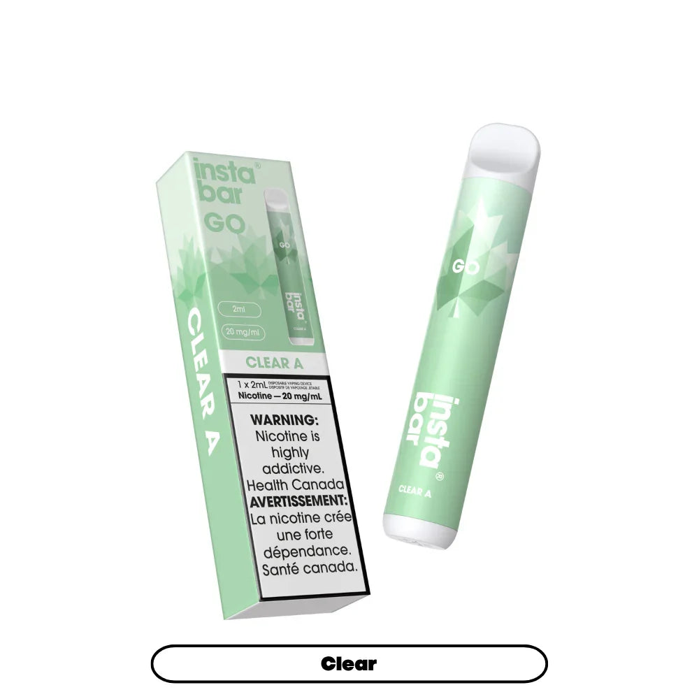 Insta Bar GO - Clear Vapor Shoppe Insta Bar GO - Clear Vapor Shoppe