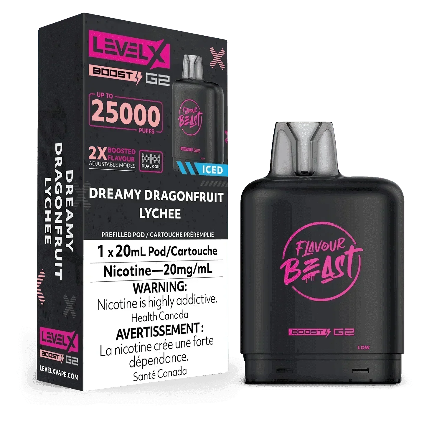 Level X Boost Flavour Beast - Fruit du Dragon Lychee Glac Rveur Vapor Shoppe Level X Boost Flavour Beast - Fruit du Dragon Lychee Glac Rveur Vapor Shoppe