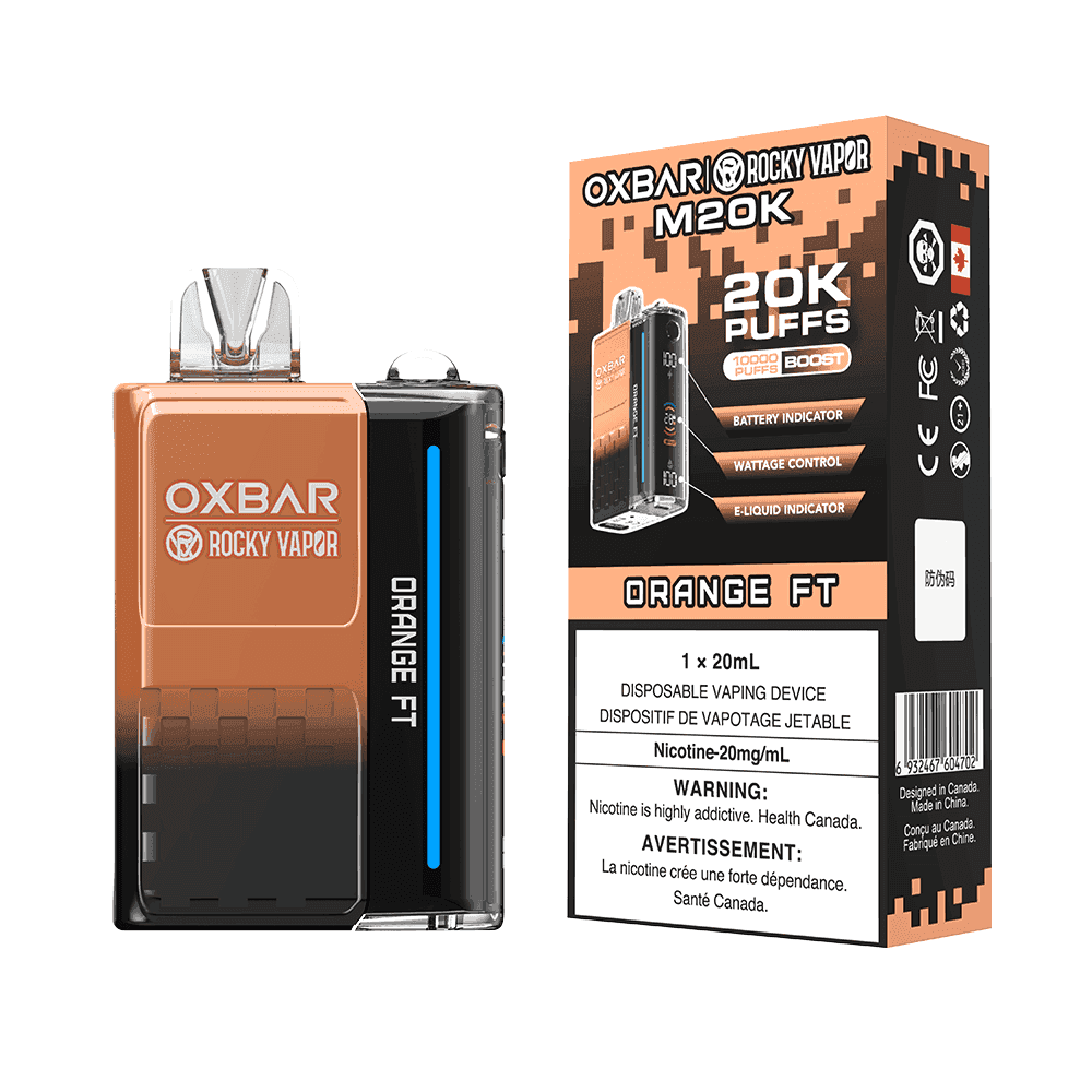 Oxbar M20K Orange FT Disposable Vape, 20mL - Vapor Shoppe Oxbar M20K Orange FT Disposable Vape, 20mL - Vapor Shoppe