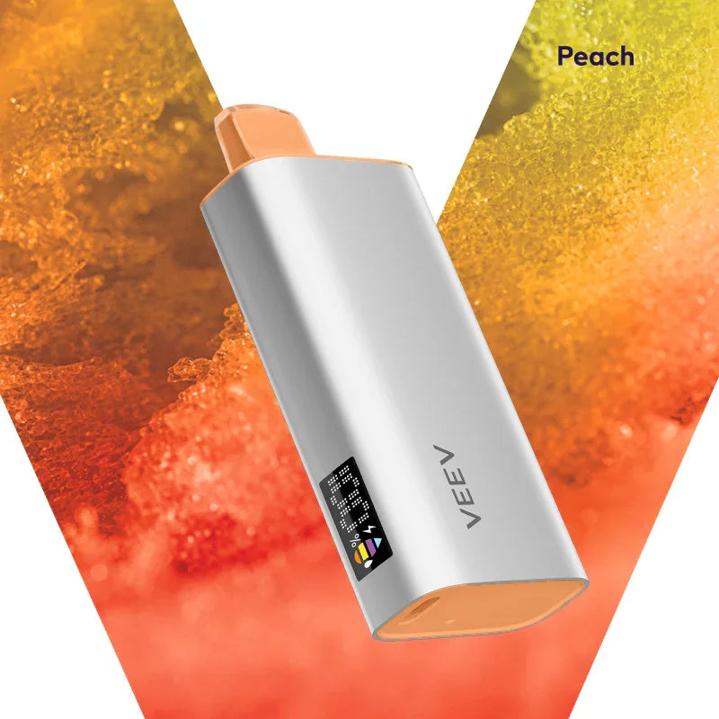 Veev Now 8000 (18mL) Peach Disposable Vape, 18mL - Vapor Shoppe Veev Now 8000 (18mL) Peach Disposable Vape, 18mL - Vapor Shoppe