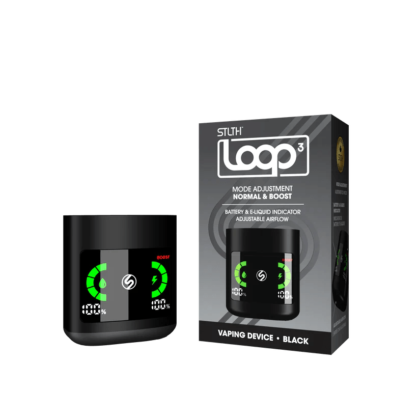 Kit d'appareils vapotage STLTH Loop 3 Vapor Shoppe Kit d'appareils vapotage STLTH Loop 3 Vapor Shoppe
