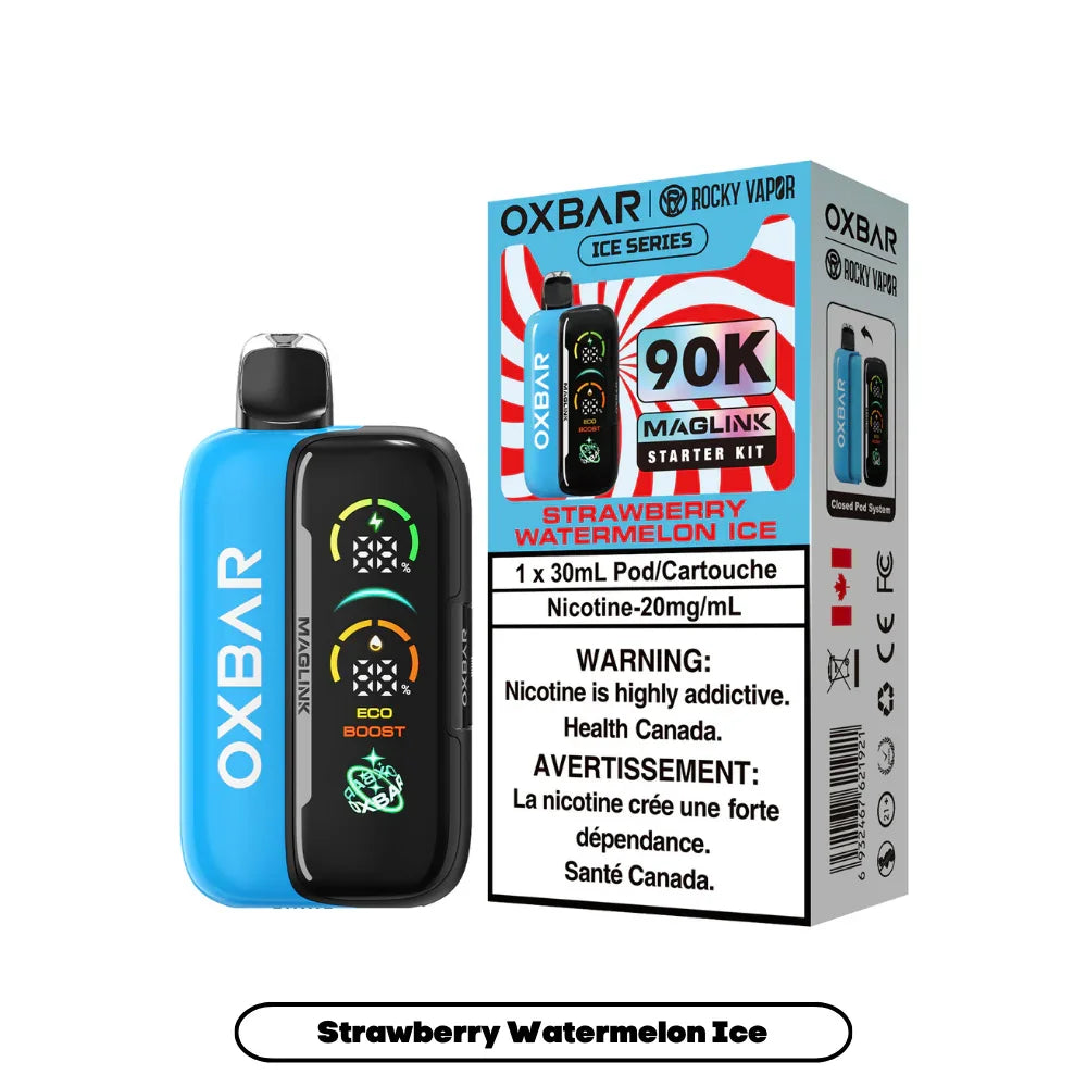 OXBAR Maglink Strawberry Watermelon Ice Vape Pod, 30mL - Vapor Shoppe