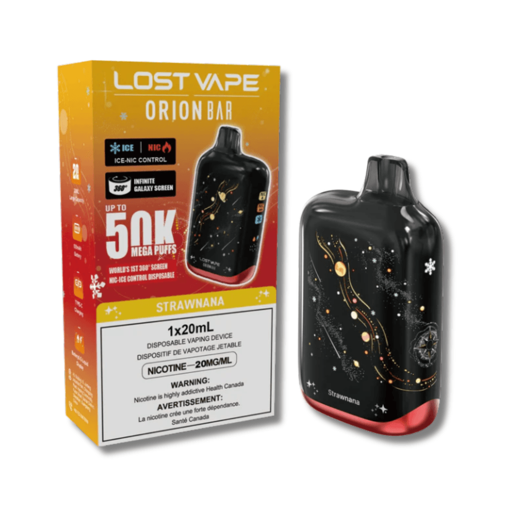 Lost Vape Orion Bar 50K Strawnana Disposable Vape, 20mL - Vapor Shoppe Lost Vape Orion Bar 50K Strawnana Disposable Vape, 20mL - Vapor Shoppe