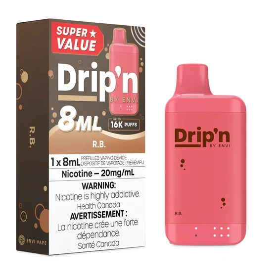 Drip'n 8mL R.B. Disposable Vape, 8mL - Vapor Shoppe