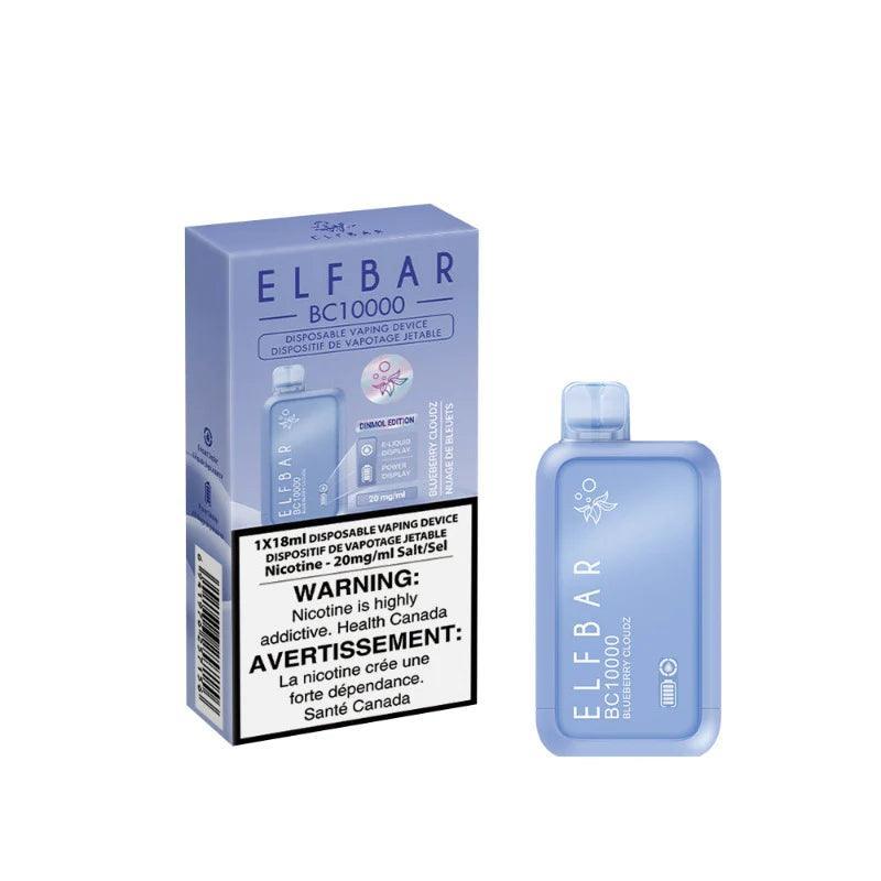Elfbar BC10000 Blueberry Cloudz Disposable Vape, 18mL - Vapor Shoppe Elfbar BC10000 Blueberry Cloudz Disposable Vape, 18mL - Vapor Shoppe