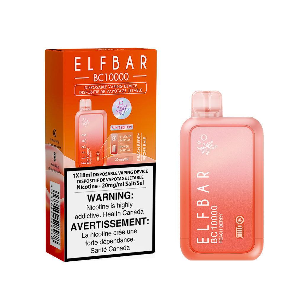 Elfbar BC10000 Peach Berry Disposable Vape, 18mL - Vapor Shoppe Elfbar BC10000 Peach Berry Disposable Vape, 18mL - Vapor Shoppe