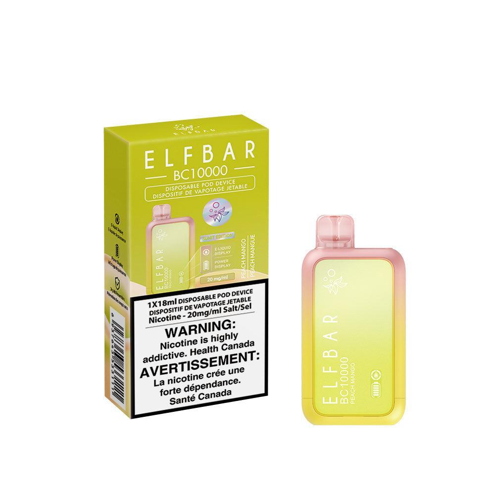Elfbar BC10000 Peach Mango Disposable Vape, 18mL - Vapor Shoppe Elfbar BC10000 Peach Mango Disposable Vape, 18mL - Vapor Shoppe