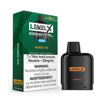 Level X Essential Pod - Mango Ice - Vapor Shoppe