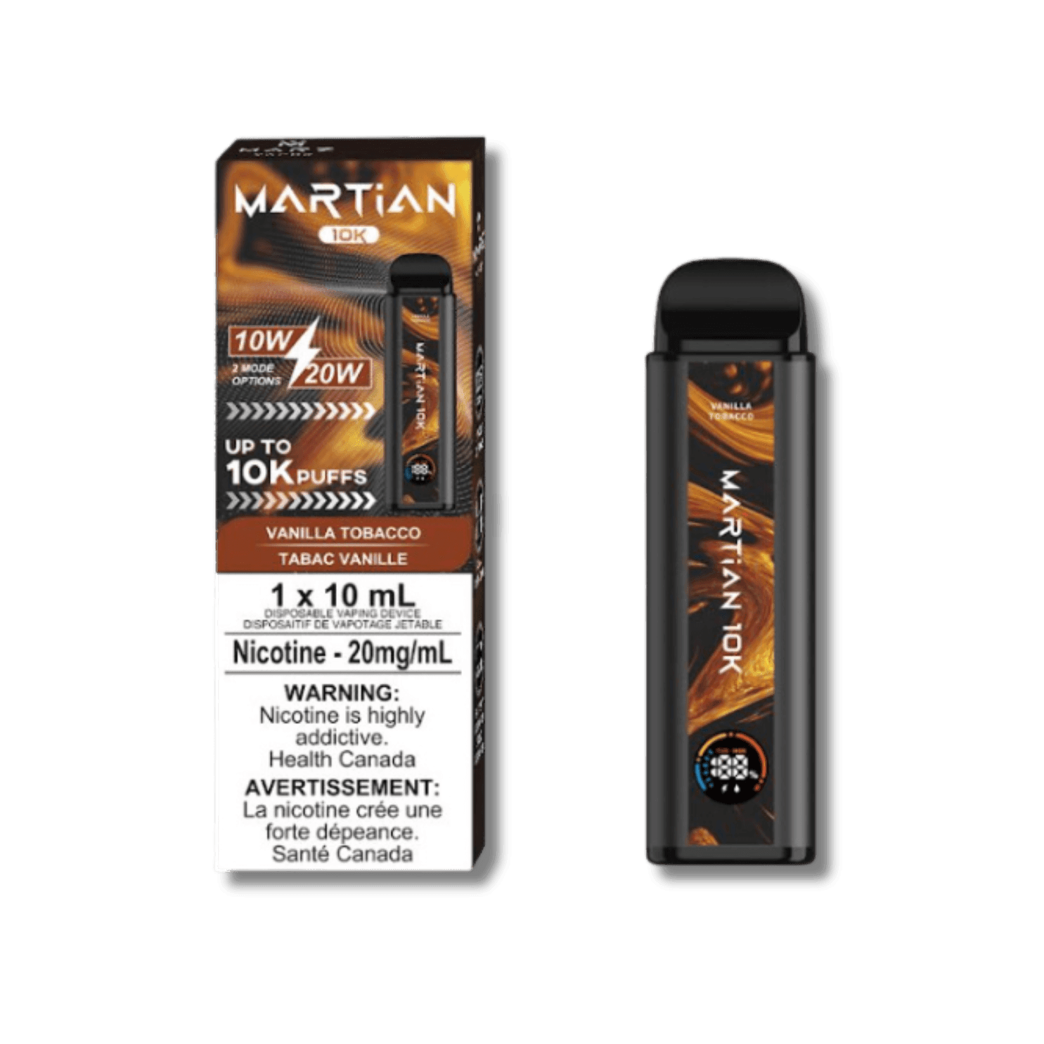 MARZ Martian 10K Vanilla Tobacco Disposable Vape, 10mL - Vapor Shoppe MARZ Martian 10K Vanilla Tobacco Disposable Vape, 10mL - Vapor Shoppe