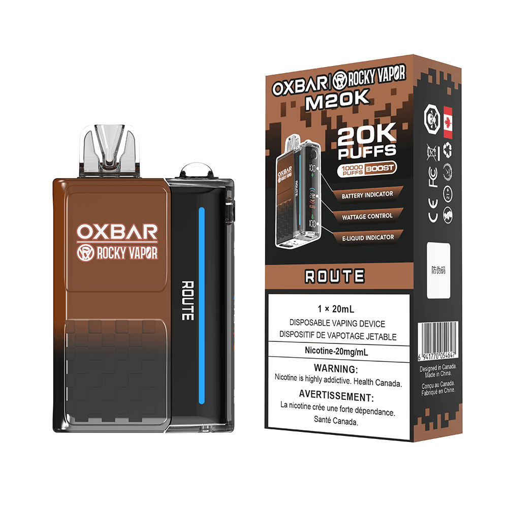 Oxbar M20K Route Disposable Vape, 20mL - Vapor Shoppe Oxbar M20K Route Disposable Vape, 20mL - Vapor Shoppe