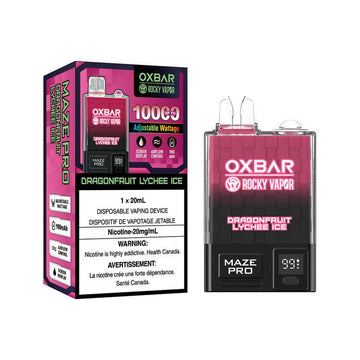 OxBar Maze Pro 10K - Dragon Fruit Lychee Ice - Vapor Shoppe