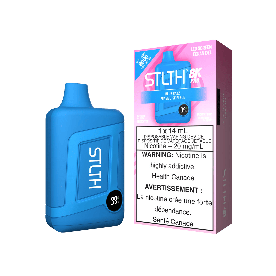 STLTH 8K Pro - Blue Razz - Vapor Shoppe