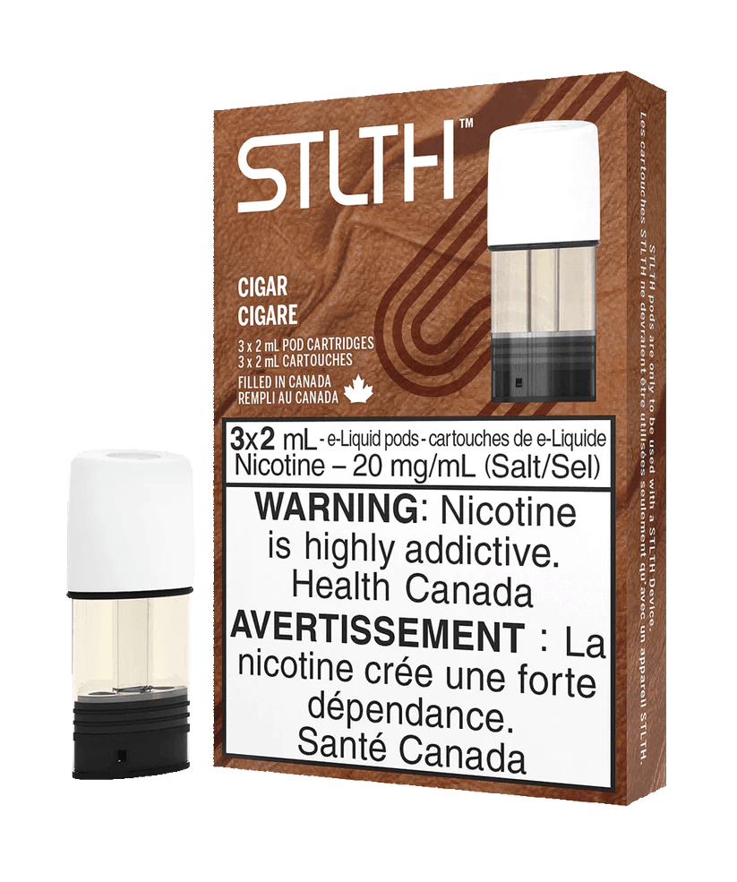 STLTH Cigar Vape Pod, 6mL - Vapor Shoppe STLTH Cigar Vape Pod, 6mL - Vapor Shoppe