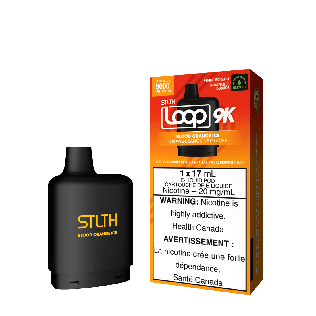 STLTH Loop 9K - Blood Orange Ice - Vapor Shoppe