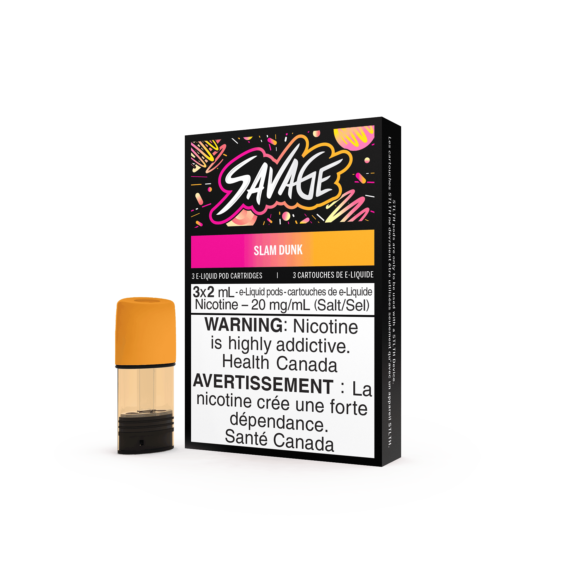 STLTH Savage Slam Dunk Vape Pod, 6mL - Vapor Shoppe
