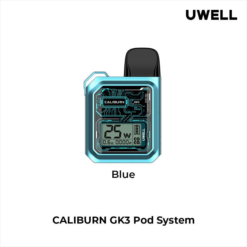 UWELL Caliburn GK3 Pod Kit - Vapor Shoppe UWELL Caliburn GK3 Pod Kit - Vapor Shoppe