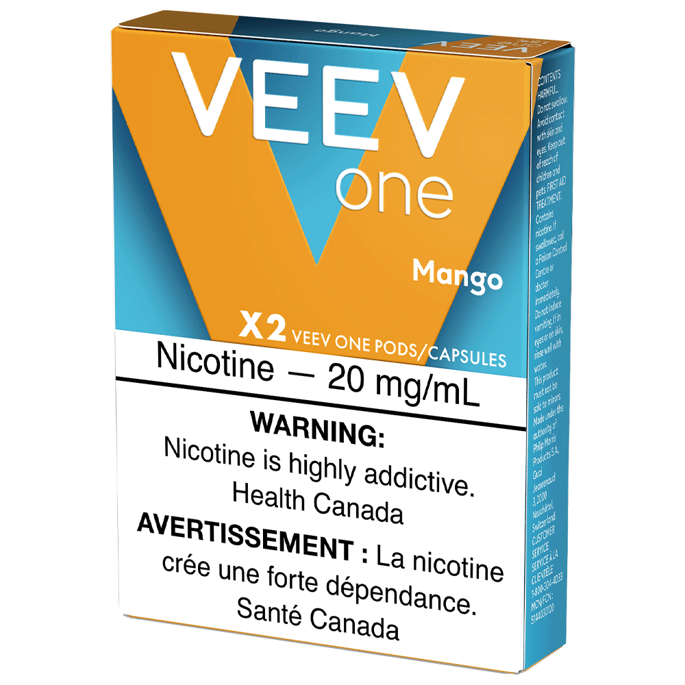 Veev One Pod Senza Nicotina VEEV One Mango Vape Pod, 4mL Kiwi 1 Starter Kit Verde Veev One Pod Senza Nicotina VEEV One Mango Vape Pod, 4mL Kiwi 1 Starter Kit Verde