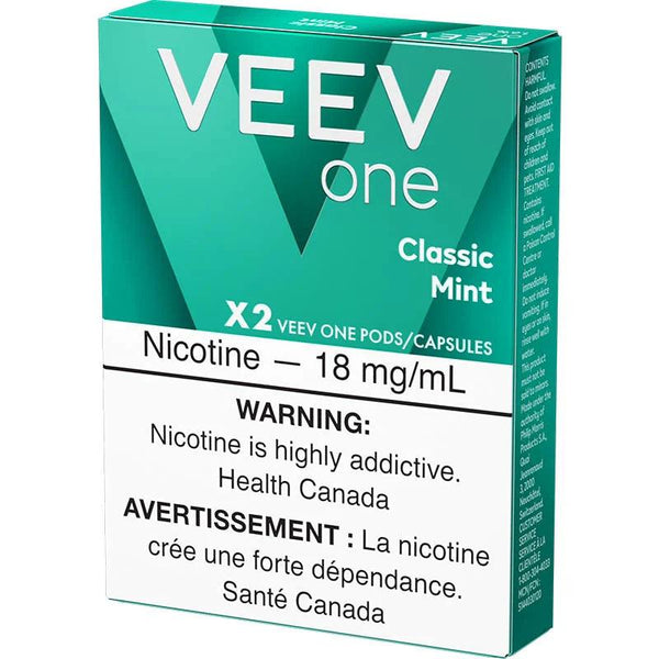 VEEV One Classic Mint Vape Pod, 4mL - Vapor Shoppe VEEV One Classic Mint Vape Pod, 4mL - Vapor Shoppe