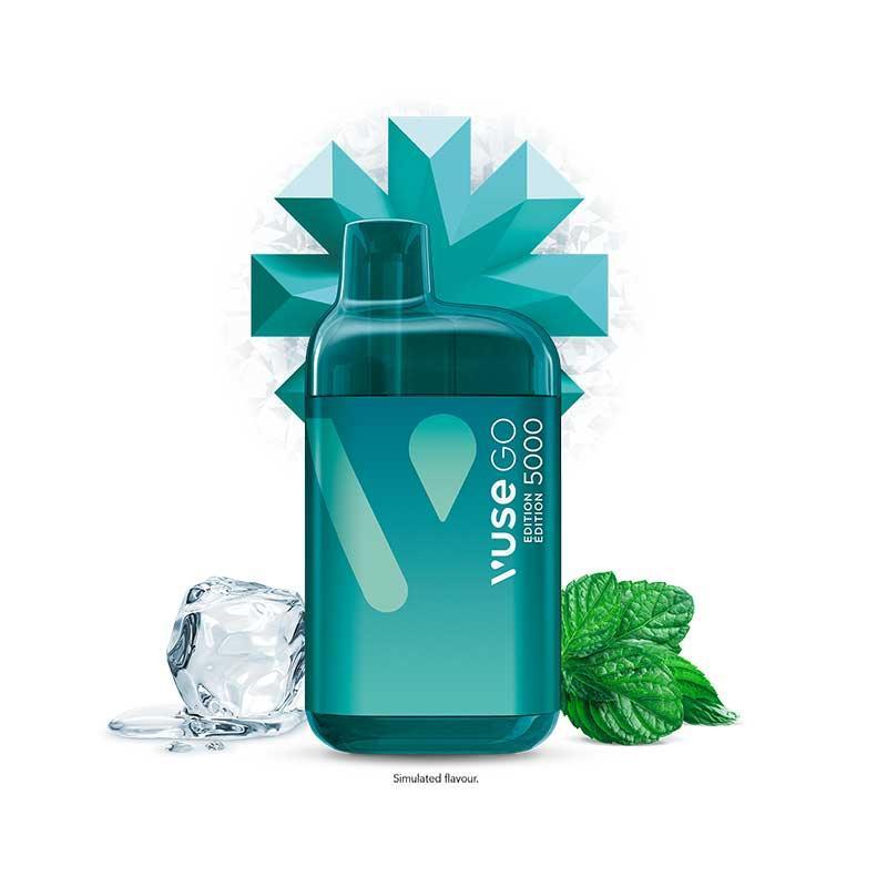 Vuse GO 5000 Glace la menthe verte Vapoteuse Jetable, 10 ml Vapor Shoppe Vuse GO 5000 Glace la menthe verte Vapoteuse Jetable, 10 ml Vapor Shoppe