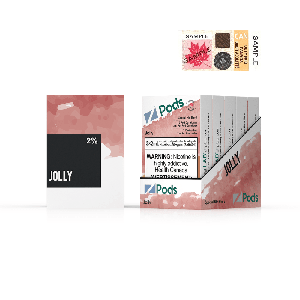 Z Pods Jolly 20mg Vape Pod, 6mL - Vapor Shoppe