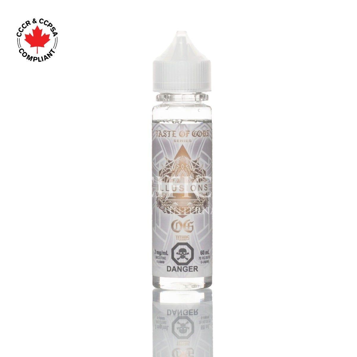 Illusions OG Freebase Juice - Vapor Shoppe Illusions OG Freebase Juice - Vapor Shoppe