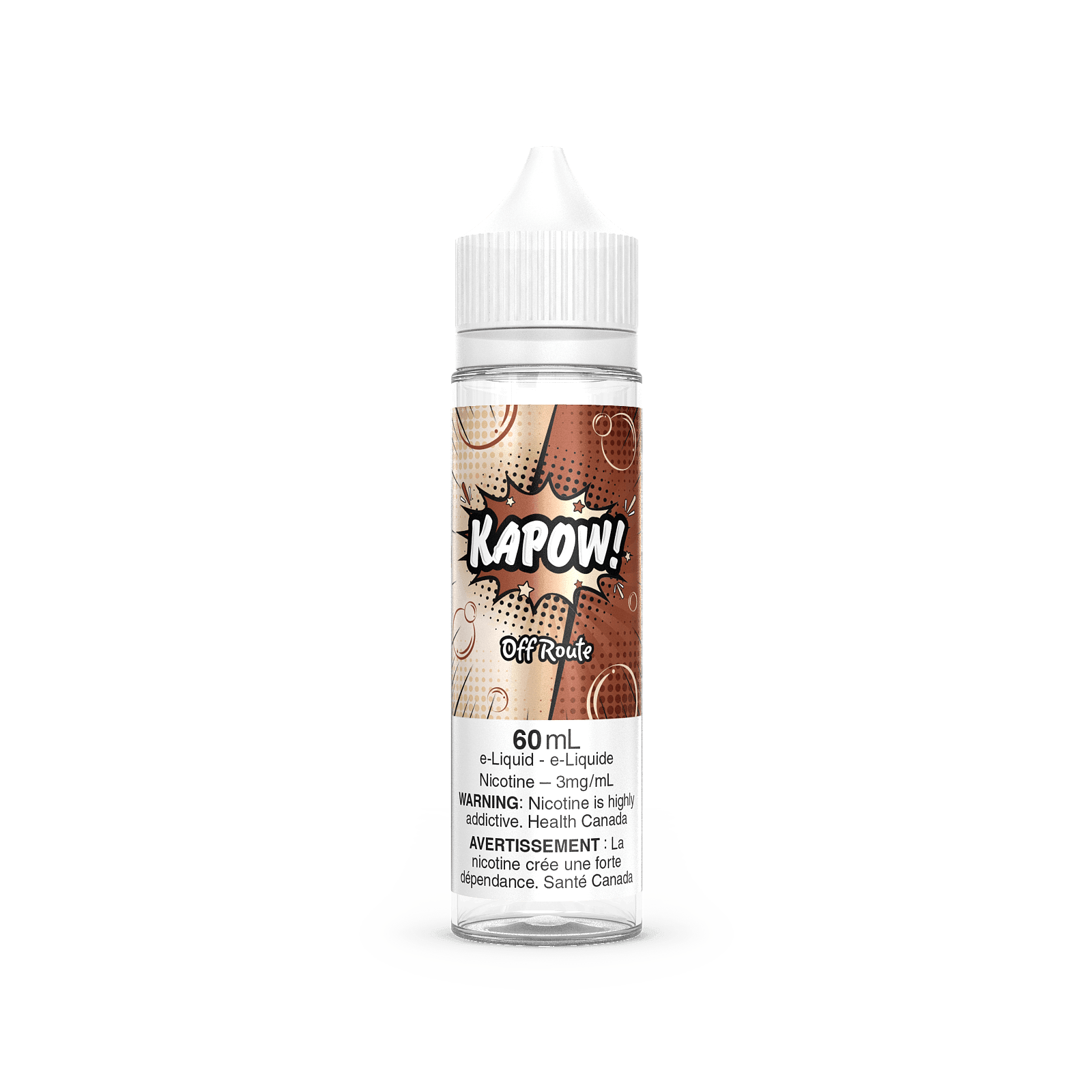 Kapow Off Route Freebase Juice - Vapor Shoppe Kapow Off Route Freebase Juice - Vapor Shoppe