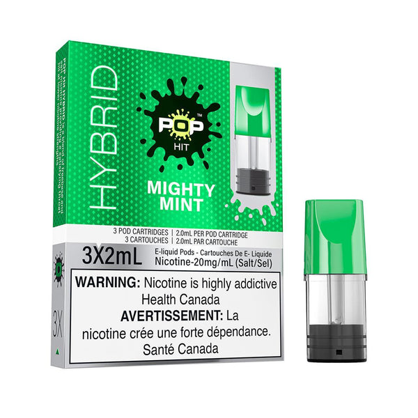 Pop Pods Mighty Mint 20mg Vape Pod, 6mL - Vapor Shoppe