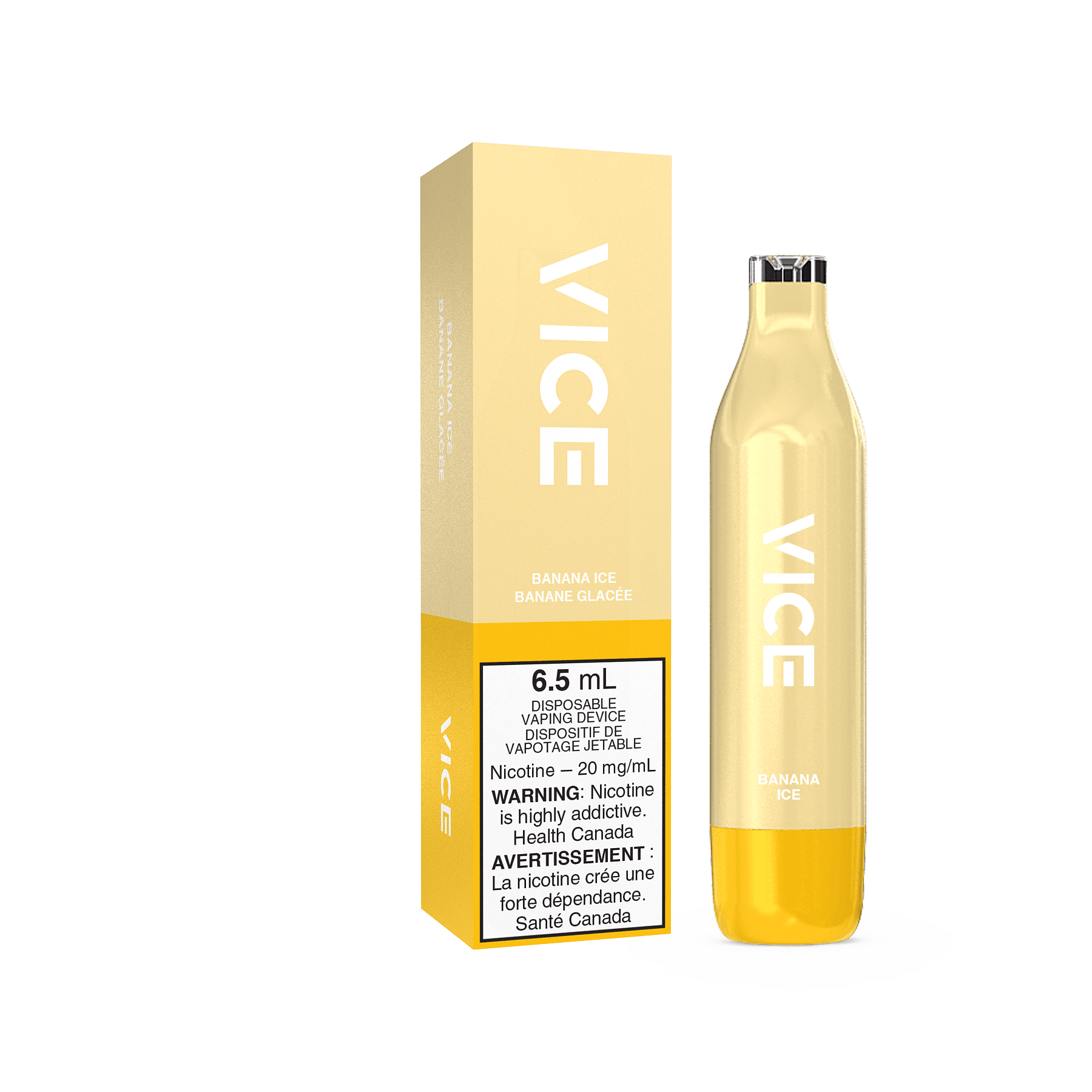 Vice 2500 Banana Ice Disposable Vape, 6mL - Vapor Shoppe Vice 2500 Banana Ice Disposable Vape, 6mL - Vapor Shoppe