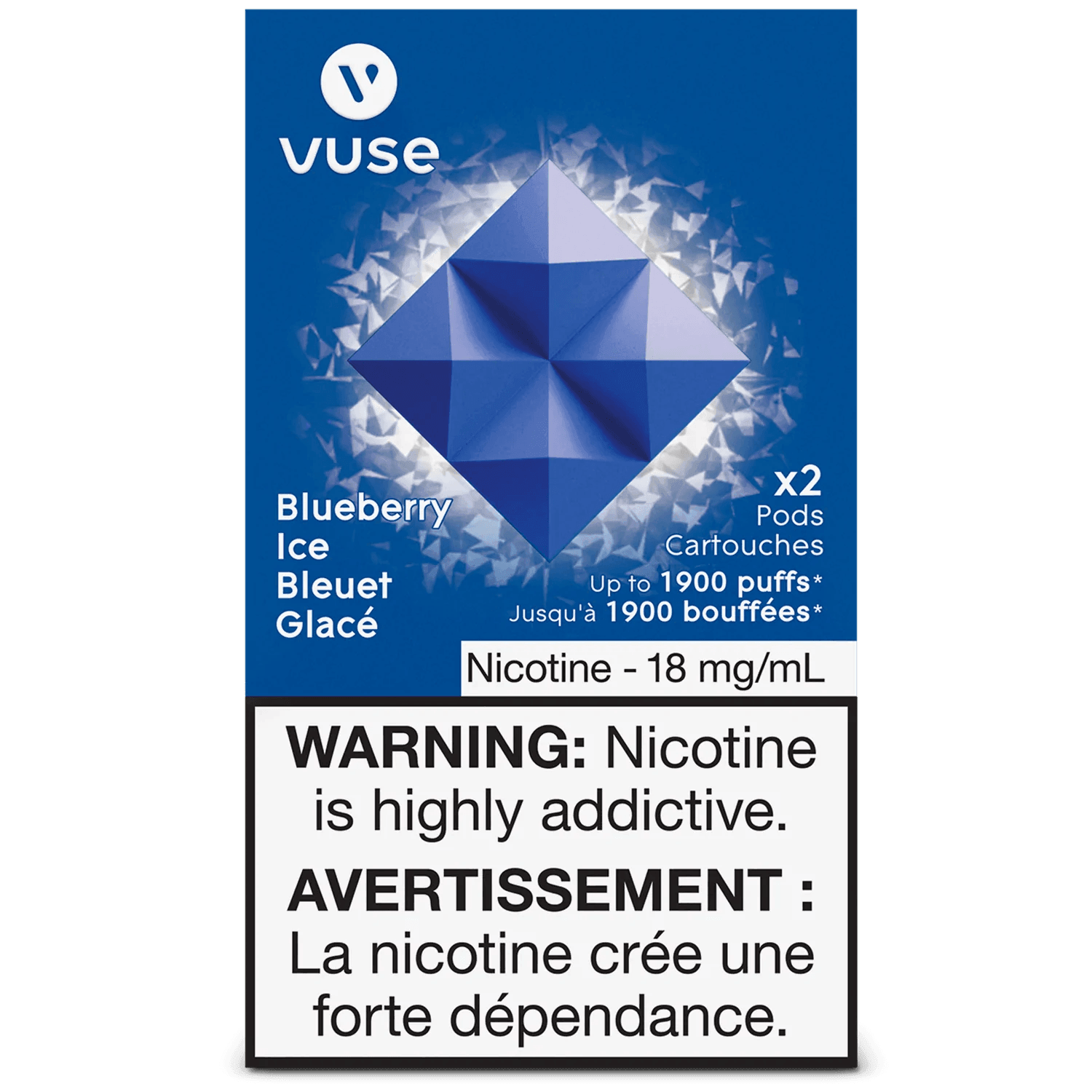 Vuse Blueberry Ice Vape Pod - Vapor Shoppe Vuse Blueberry Ice Vape Pod - Vapor Shoppe