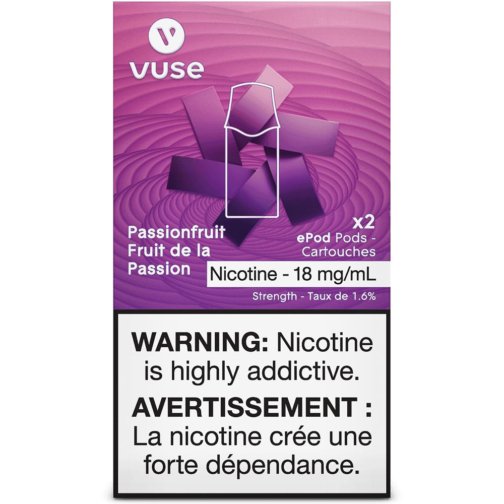 Fruit de la passion de Vuse  Vapor Shoppe