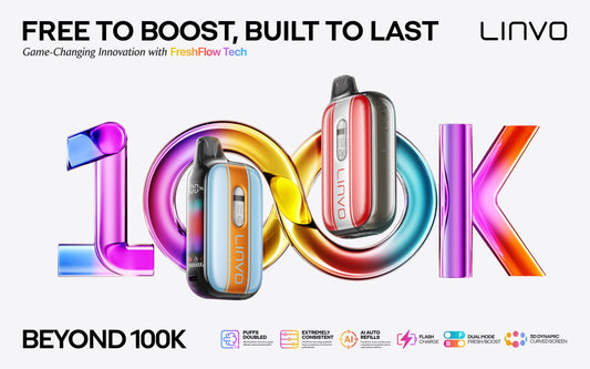 New Arrival: LINVO Beyond 100K Disposable Vapes at Vapor Shoppe