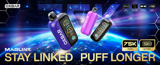 5 New Flavours Arrive at Vapor Shoppe: Oxbar Maglink Vape Pods