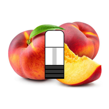 Peach Closed Pods - Vapor Shoppe