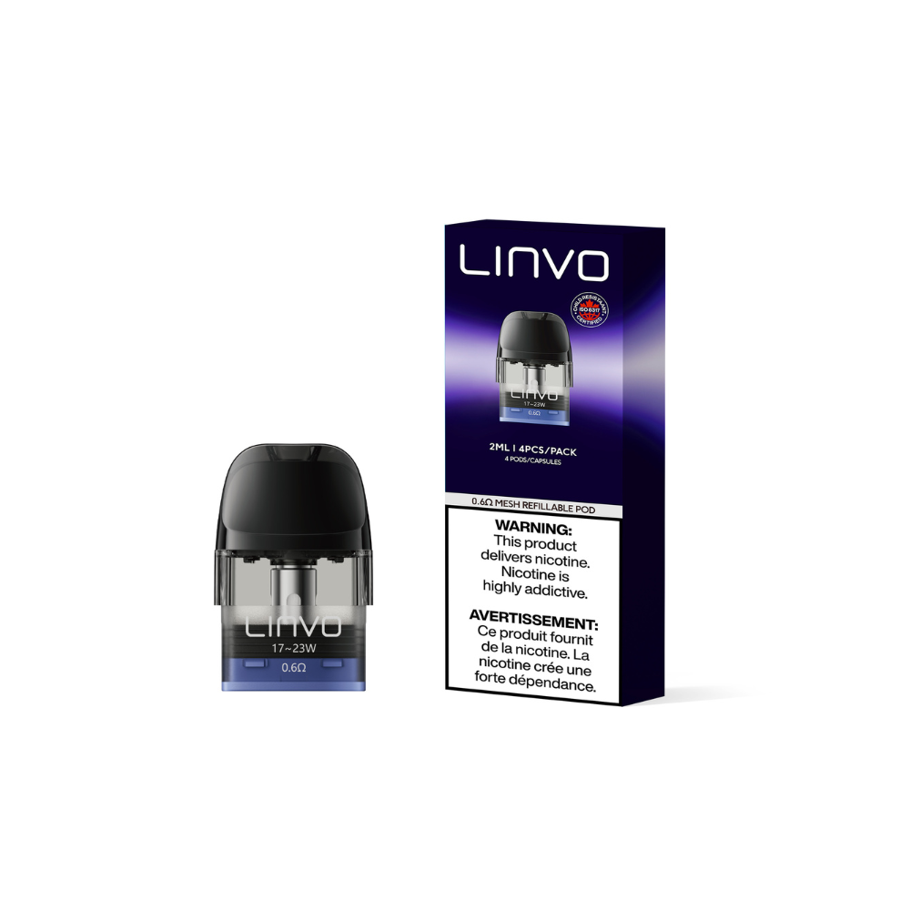 LINVO FORCE Air Replacement Pods 2mL (4-Pack)