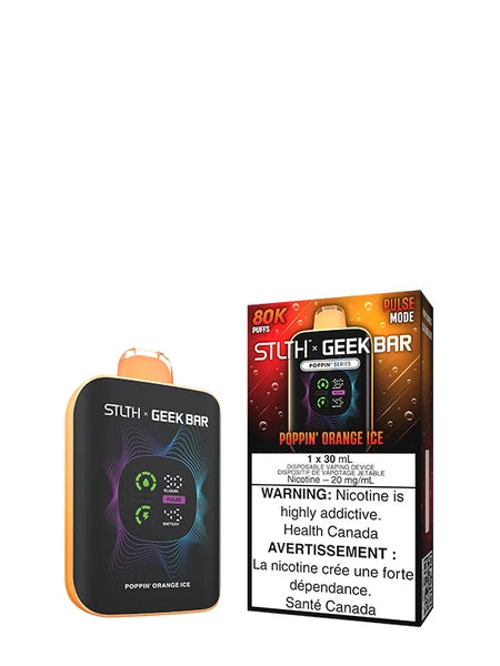 STLTH x Geek Bar 80K - Poppin' Orange Ice