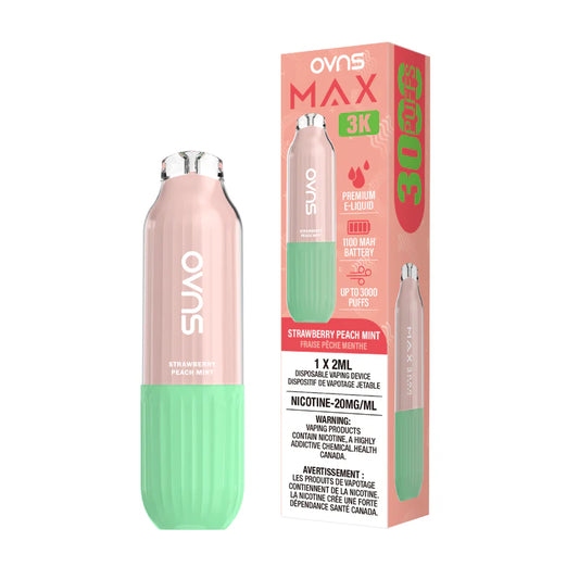 OVNS Max 3K - Strawberry Peach Mint