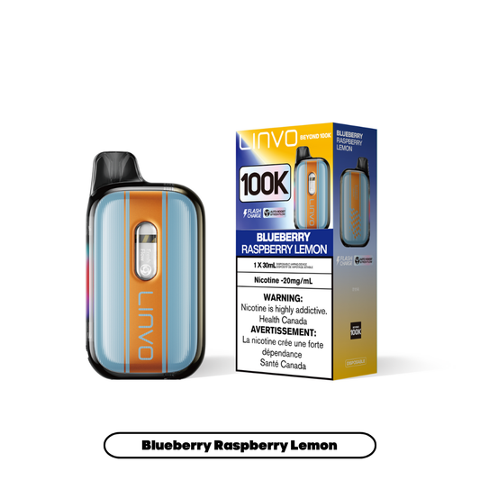 LINVO Beyond 100K - Blue Raspberry Lemon - Vapor Shoppe