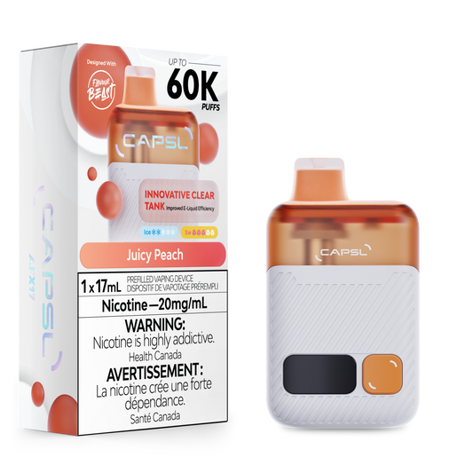 CAPSL 60K - Juicy Peach