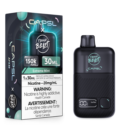 CAPSL AFX30 - Extreme Mint Iced - Vapor Shoppe