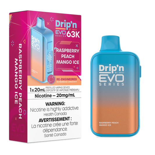 Drip'n EVO 63K - Raspberry Peach Mango Ice