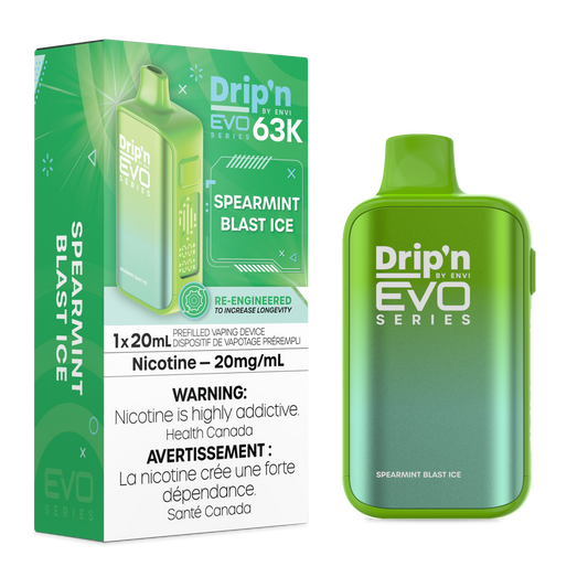 Drip'n EVO 63K - Menthe Poivrée Rafraîchissante Glacée