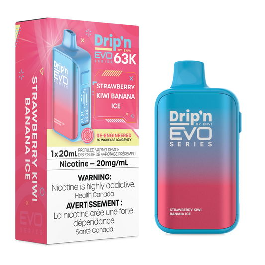 Drip'n EVO 63K - Strawberry Kiwi Banana Ice