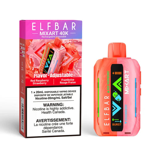 Elfbar MixArt 40K - Red Raspberry Strawberry