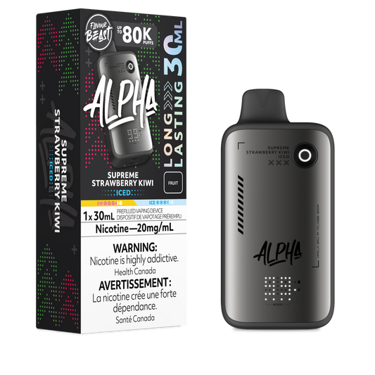 Flavour Beast Alpha 80K - Supreme Strawberry Kiwi Iced
