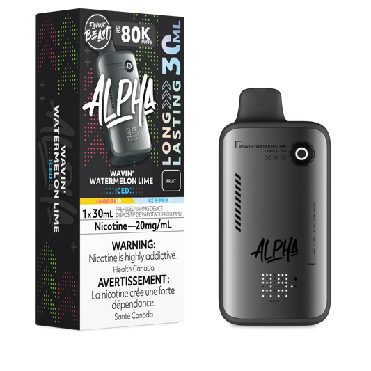Flavour Beast Alpha 80K - Wavin’ Watermelon Lime Iced