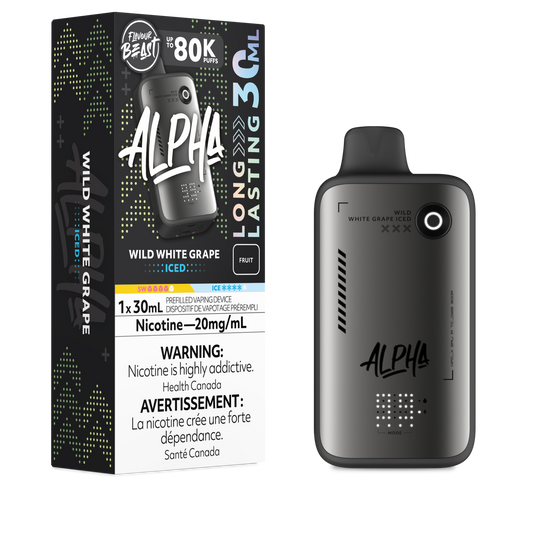 Flavour Beast Alpha 80K - Wild White Grape Iced