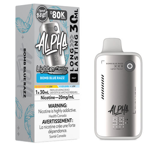 Flavour Beast Alpha 80K - L.S Bomb Blue Razz - Vapor Shoppe