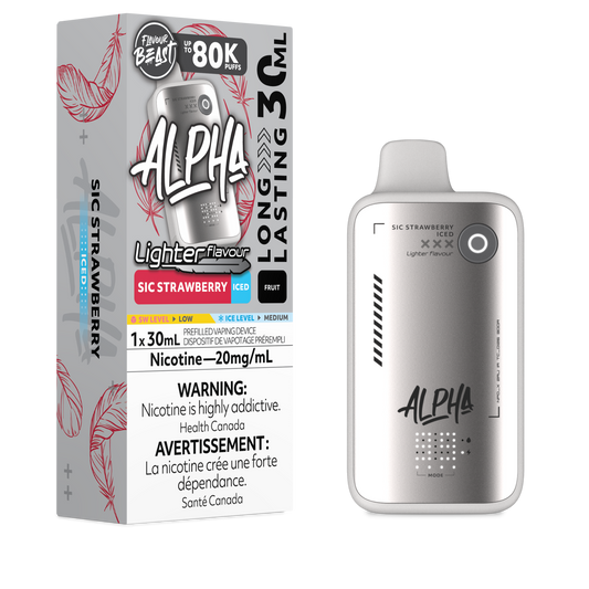 Flavour Beast Alpha 80K - L.S Sic Strawberry Iced - Vapor Shoppe
