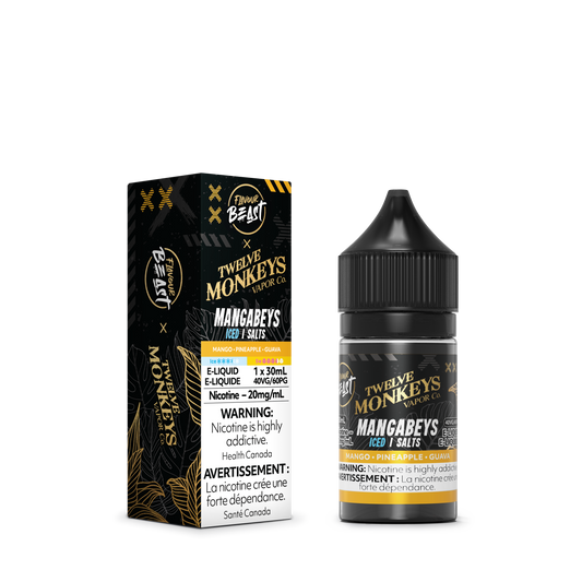 Flavour Beast 12Monkeys Salts - Mangabeys Ice