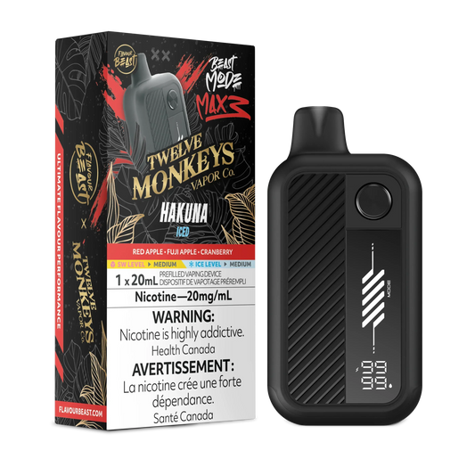 Flavour Beast 12M Beastmode MAX 3 - Hakuna Ice